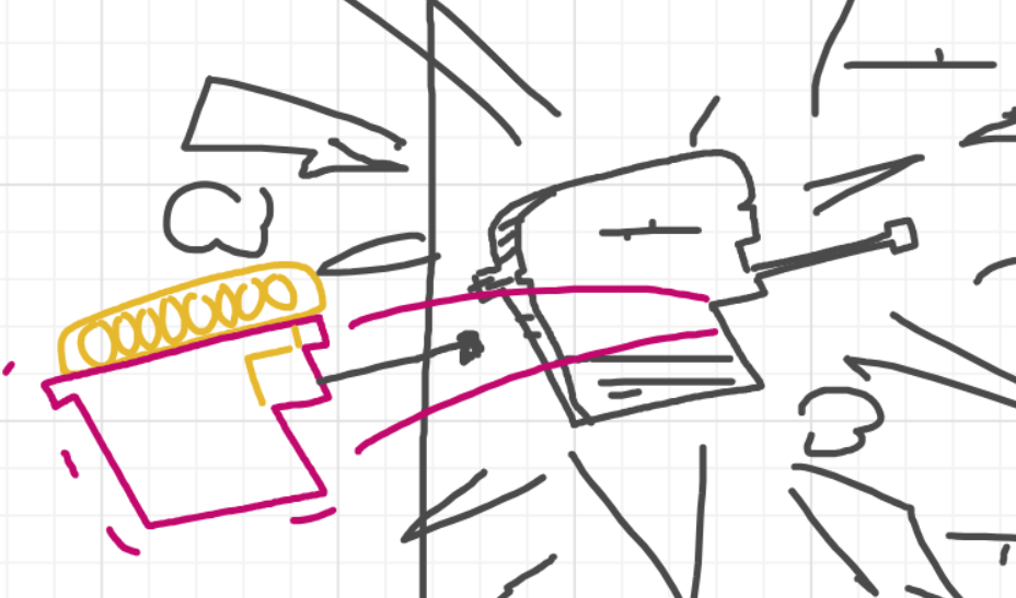 A panel from I've Been Everywhere, Man, episode nine of the Board Boards object show by Furretwalk/WalkingFurret.